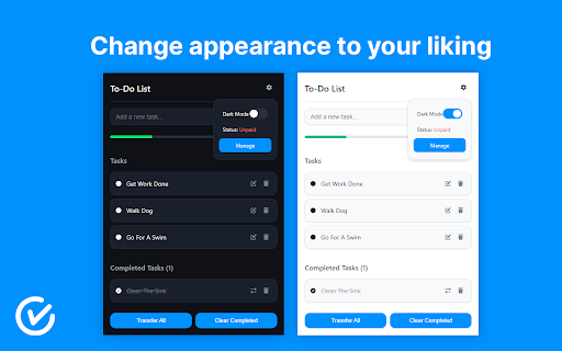 To Do List for Google Chrome from Chrome web store to be run with OffiDocs Chromium online To Do List for Google Chrome from Chrome web store to be run with OffiDocs Chromium online