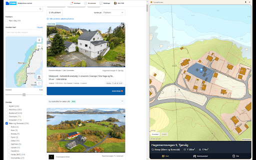 TomteFinder from Chrome web store to be run with OffiDocs Chromium online TomteFinder from Chrome web store to be run with OffiDocs Chromium online