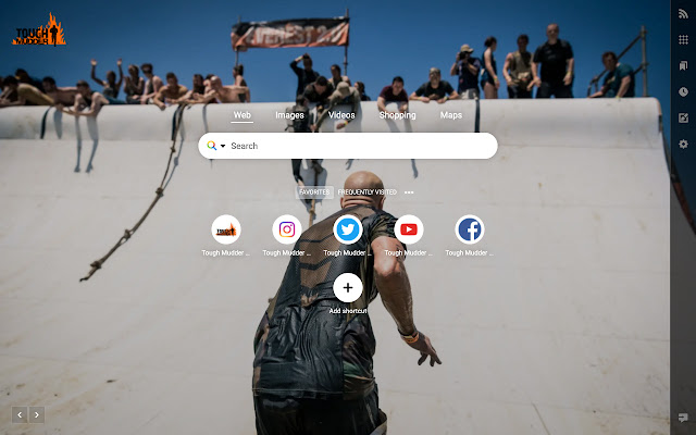 Tough Mudder Tab Extension from Chrome web store to be run with OffiDocs Chromium online Tough Mudder Tab Extension from Chrome web store to be run with OffiDocs Chromium online