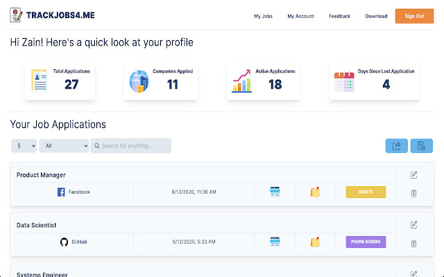 trackjobs4.me from Chrome web store to be run with OffiDocs Chromium online trackjobs4.me from Chrome web store to be run with OffiDocs Chromium online