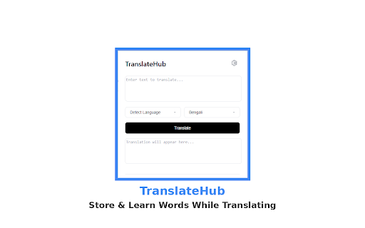 TranslateHub from Chrome web store to be run with OffiDocs Chromium online TranslateHub from Chrome web store to be run with OffiDocs Chromium online