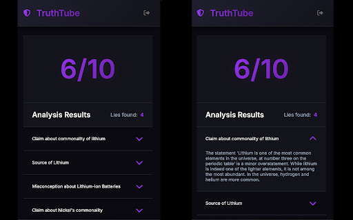 TruthTube from Chrome web store to be run with OffiDocs Chromium online TruthTube from Chrome web store to be run with OffiDocs Chromium online