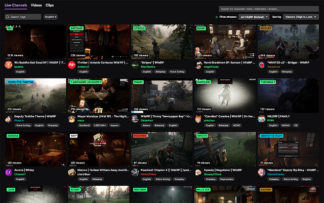 Twitch WildRP Only from Chrome web store to be run with OffiDocs Chromium online Twitch WildRP Only from Chrome web store to be run with OffiDocs Chromium online