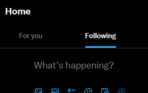 Twitter Following Tab Switcher from Chrome web store to be run with OffiDocs Chromium online Twitter Following Tab Switcher from Chrome web store to be run with OffiDocs Chromium online
