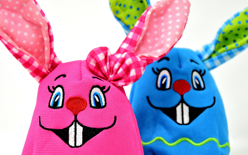 Two cute stuffed bunnies from Chrome web store to be run with OffiDocs Chromium online Two cute stuffed bunnies from Chrome web store to be run with OffiDocs Chromium online