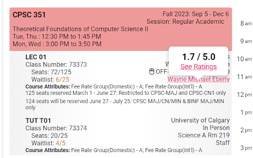 UCalgary Rate My Prof from Chrome web store to be run with OffiDocs Chromium online UCalgary Rate My Prof from Chrome web store to be run with OffiDocs Chromium online
