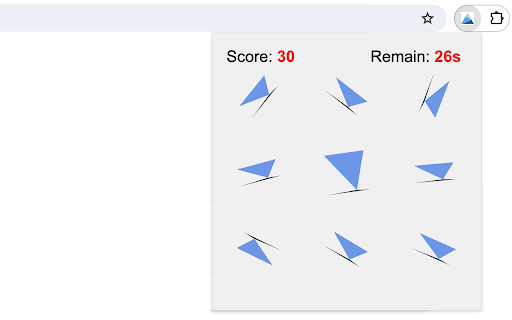 Unique Triangle Hunt Game from Chrome web store to be run with OffiDocs Chromium online Unique Triangle Hunt Game from Chrome web store to be run with OffiDocs Chromium online