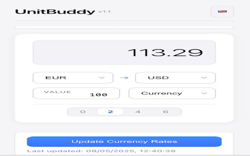 UnitBuddy from Chrome web store to be run with OffiDocs Chromium online UnitBuddy from Chrome web store to be run with OffiDocs Chromium online