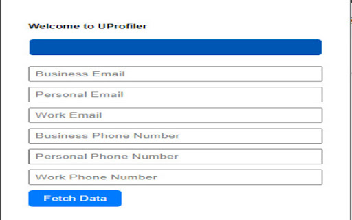 UProfiler from Chrome web store to be run with OffiDocs Chromium online UProfiler from Chrome web store to be run with OffiDocs Chromium online