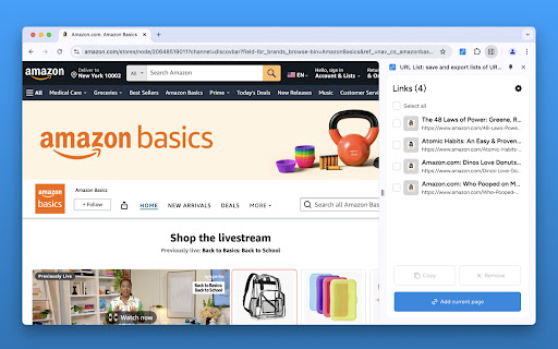 URL List – save and export lists of URLs from Chrome web store to be run with OffiDocs Chromium online URL List – save and export lists of URLs from Chrome web store to be run with OffiDocs Chromium online