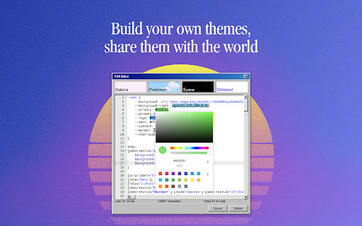 User Themes for Twitter from Chrome web store to be run with OffiDocs Chromium online User Themes for Twitter from Chrome web store to be run with OffiDocs Chromium online