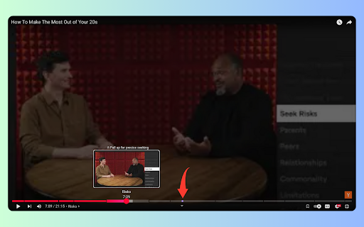 VClips Save organize YouTube timestamps from Chrome web store to be run with OffiDocs Chromium online VClips Save organize YouTube timestamps from Chrome web store to be run with OffiDocs Chromium online