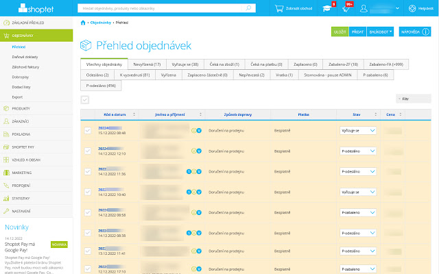 Veba E shop Administrace from Chrome web store to be run with OffiDocs Chromium online Veba E shop Administrace from Chrome web store to be run with OffiDocs Chromium online