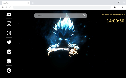Vegeta Super Saiyan Blue: Legendary Live Wallpaper for Chrome! from Chrome web store to be run with OffiDocs Chromium online Vegeta Super Saiyan Blue: Legendary Live Wallpaper for Chrome! from Chrome web store to be run with OffiDocs Chromium online