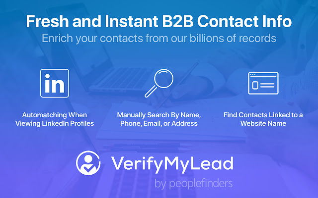 VerifyMyLead from Chrome web store to be run with OffiDocs Chromium online VerifyMyLead from Chrome web store to be run with OffiDocs Chromium online
