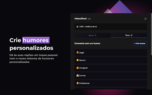 Video2Post from Chrome web store to be run with OffiDocs Chromium online Video2Post from Chrome web store to be run with OffiDocs Chromium online