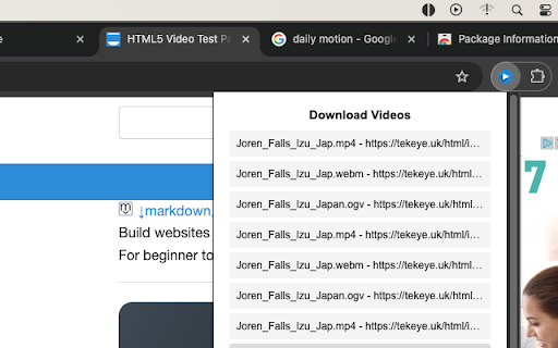 Video downloader chrome extension from Chrome web store to be run with OffiDocs Chromium online Video downloader chrome extension from Chrome web store to be run with OffiDocs Chromium online