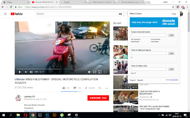 Video Eraser for Youtube from Chrome web store to be run with OffiDocs Chromium online Video Eraser for Youtube from Chrome web store to be run with OffiDocs Chromium online