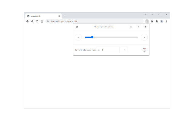 Video Speed Control from Chrome web store to be run with OffiDocs Chromium online Video Speed Control from Chrome web store to be run with OffiDocs Chromium online