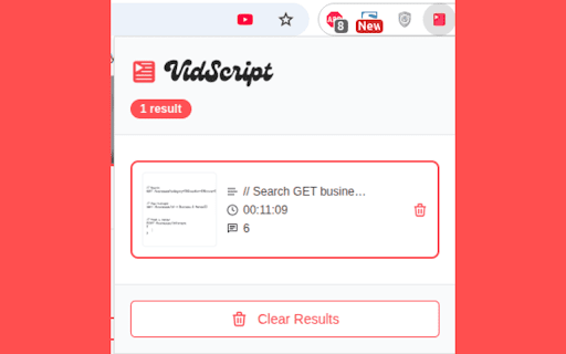 VidScript from Chrome web store to be run with OffiDocs Chromium online VidScript from Chrome web store to be run with OffiDocs Chromium online