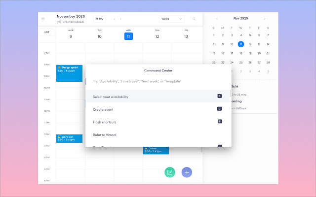 Vimcal from Chrome web store to be run with OffiDocs Chromium online Vimcal from Chrome web store to be run with OffiDocs Chromium online