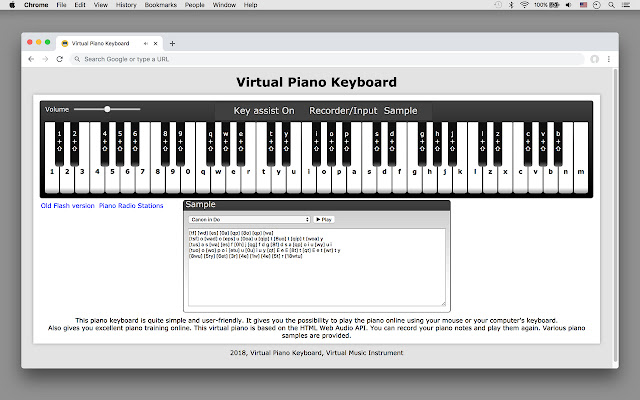 Virtual Piano Black from Chrome web store to be run with OffiDocs Chromium online Virtual Piano Black from Chrome web store to be run with OffiDocs Chromium online