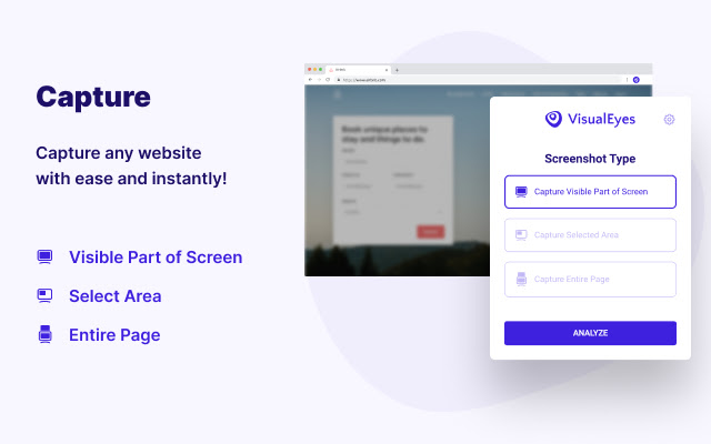 VisualEyes Visual Insights for websites from Chrome web store to be run with OffiDocs Chromium online VisualEyes Visual Insights for websites from Chrome web store to be run with OffiDocs Chromium online