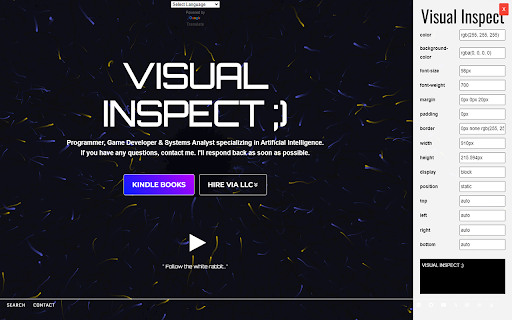 Visual Inspect UI from Chrome web store to be run with OffiDocs Chromium online Visual Inspect UI from Chrome web store to be run with OffiDocs Chromium online