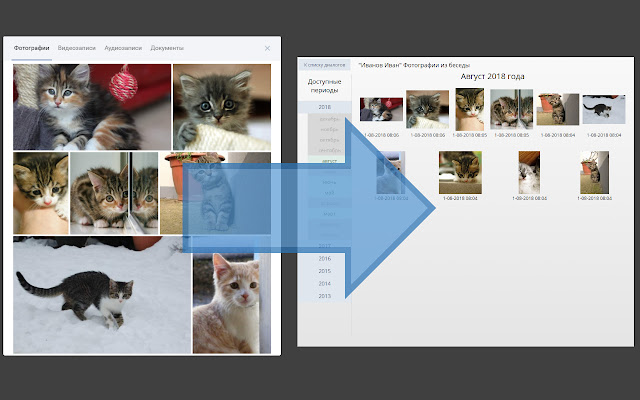 VK Attachments Gallery from Chrome web store to be run with OffiDocs Chromium online VK Attachments Gallery from Chrome web store to be run with OffiDocs Chromium online
