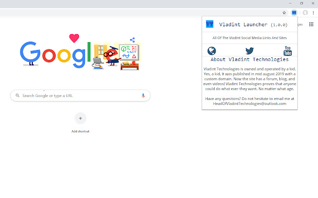 Vladint Technologies Extension from Chrome web store to be run with OffiDocs Chromium online Vladint Technologies Extension from Chrome web store to be run with OffiDocs Chromium online
