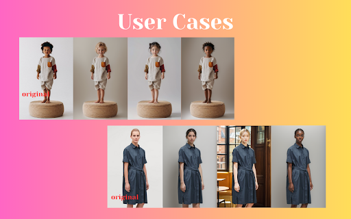 VModel AI Fashion Model Generator from Chrome web store to be run with OffiDocs Chromium online VModel AI Fashion Model Generator from Chrome web store to be run with OffiDocs Chromium online