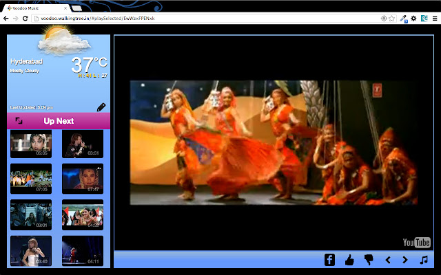 Voodoo Music from Chrome web store to be run with OffiDocs Chromium online Voodoo Music from Chrome web store to be run with OffiDocs Chromium online