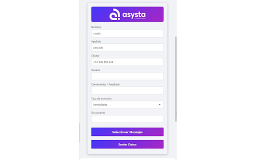 WAsysta from Chrome web store to be run with OffiDocs Chromium online WAsysta from Chrome web store to be run with OffiDocs Chromium online