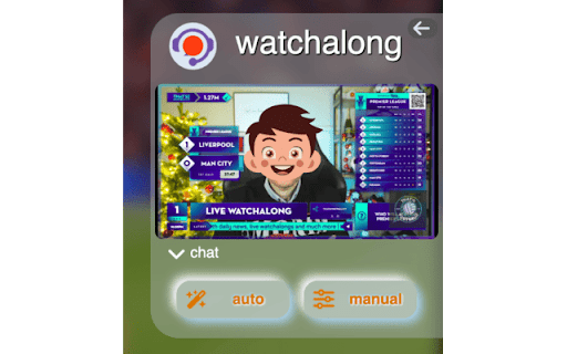 watchAlong from Chrome web store to be run with OffiDocs Chromium online watchAlong from Chrome web store to be run with OffiDocs Chromium online