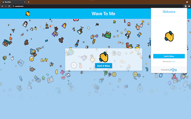 Wave to Me from Chrome web store to be run with OffiDocs Chromium online Wave to Me from Chrome web store to be run with OffiDocs Chromium online