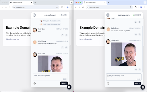 WebChat from Chrome web store to be run with OffiDocs Chromium online WebChat from Chrome web store to be run with OffiDocs Chromium online