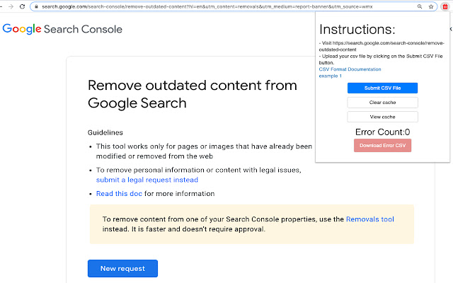 WebMasterTools: Bulk Outdated Content Removal from Chrome web store to be run with OffiDocs Chromium online WebMasterTools: Bulk Outdated Content Removal from Chrome web store to be run with OffiDocs Chromium online