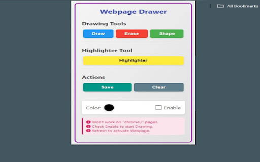 Webpage Drawer from Chrome web store to be run with OffiDocs Chromium online Webpage Drawer from Chrome web store to be run with OffiDocs Chromium online