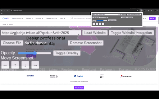 Webpage Overlay Tool from Chrome web store to be run with OffiDocs Chromium online Webpage Overlay Tool from Chrome web store to be run with OffiDocs Chromium online