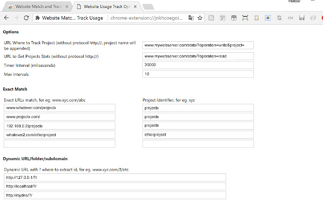 Website Match and Track Usage from Chrome web store to be run with OffiDocs Chromium online Website Match and Track Usage from Chrome web store to be run with OffiDocs Chromium online