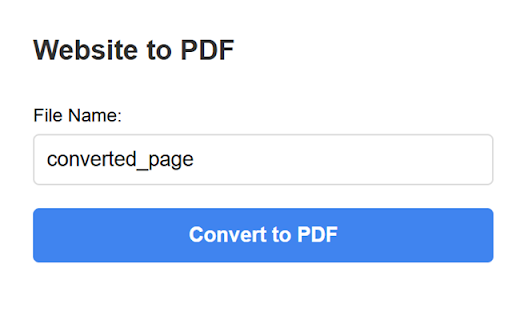 Website to PDF Converter from Chrome web store to be run with OffiDocs Chromium online Website to PDF Converter from Chrome web store to be run with OffiDocs Chromium online