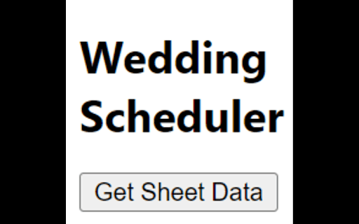 Wedding Scheduler from Chrome web store to be run with OffiDocs Chromium online Wedding Scheduler from Chrome web store to be run with OffiDocs Chromium online