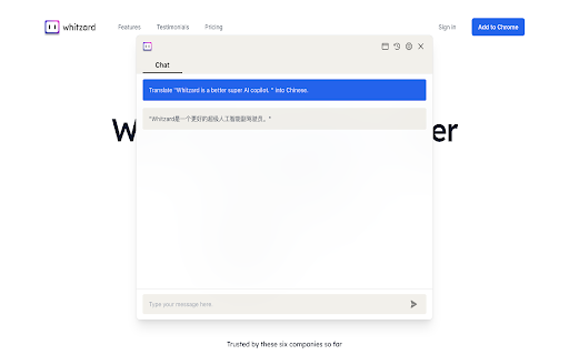 Whitzard from Chrome web store to be run with OffiDocs Chromium online Whitzard from Chrome web store to be run with OffiDocs Chromium online