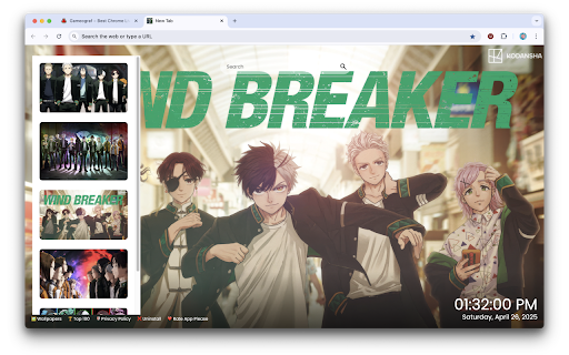 Wind Breaker Wallpapers – Anime Wallpapers from Chrome web store to be run with OffiDocs Chromium online Wind Breaker Wallpapers – Anime Wallpapers from Chrome web store to be run with OffiDocs Chromium online