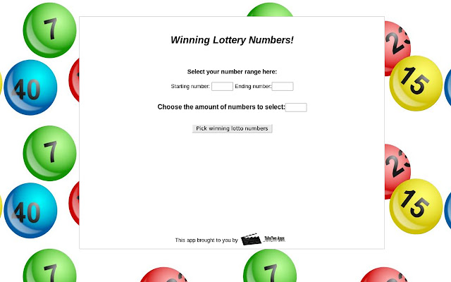 Winning Lotto Numbers from Chrome web store to be run with OffiDocs Chromium online Winning Lotto Numbers from Chrome web store to be run with OffiDocs Chromium online