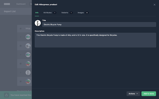 WooDropship from Chrome web store to be run with OffiDocs Chromium online WooDropship from Chrome web store to be run with OffiDocs Chromium online
