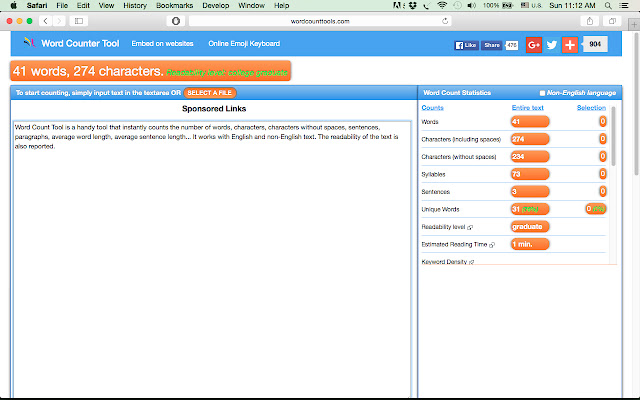 Word Count Tool from Chrome web store to be run with OffiDocs Chromium online Word Count Tool from Chrome web store to be run with OffiDocs Chromium online