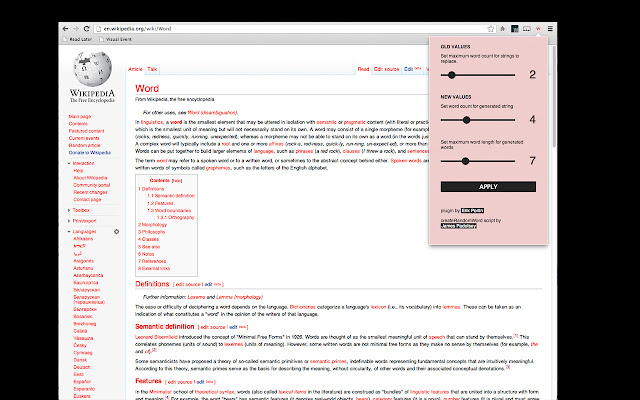 Word Extender from Chrome web store to be run with OffiDocs Chromium online Word Extender from Chrome web store to be run with OffiDocs Chromium online