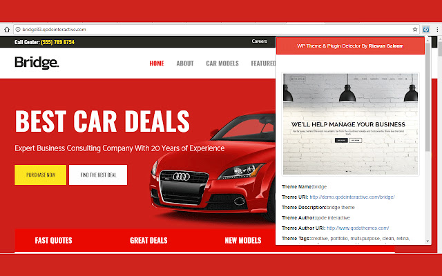 WordPress theme and plugins detector 2017 from Chrome web store to be run with OffiDocs Chromium online WordPress theme and plugins detector 2017 from Chrome web store to be run with OffiDocs Chromium online
