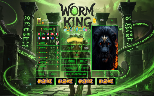 WORM KIING from Chrome web store to be run with OffiDocs Chromium online WORM KIING from Chrome web store to be run with OffiDocs Chromium online